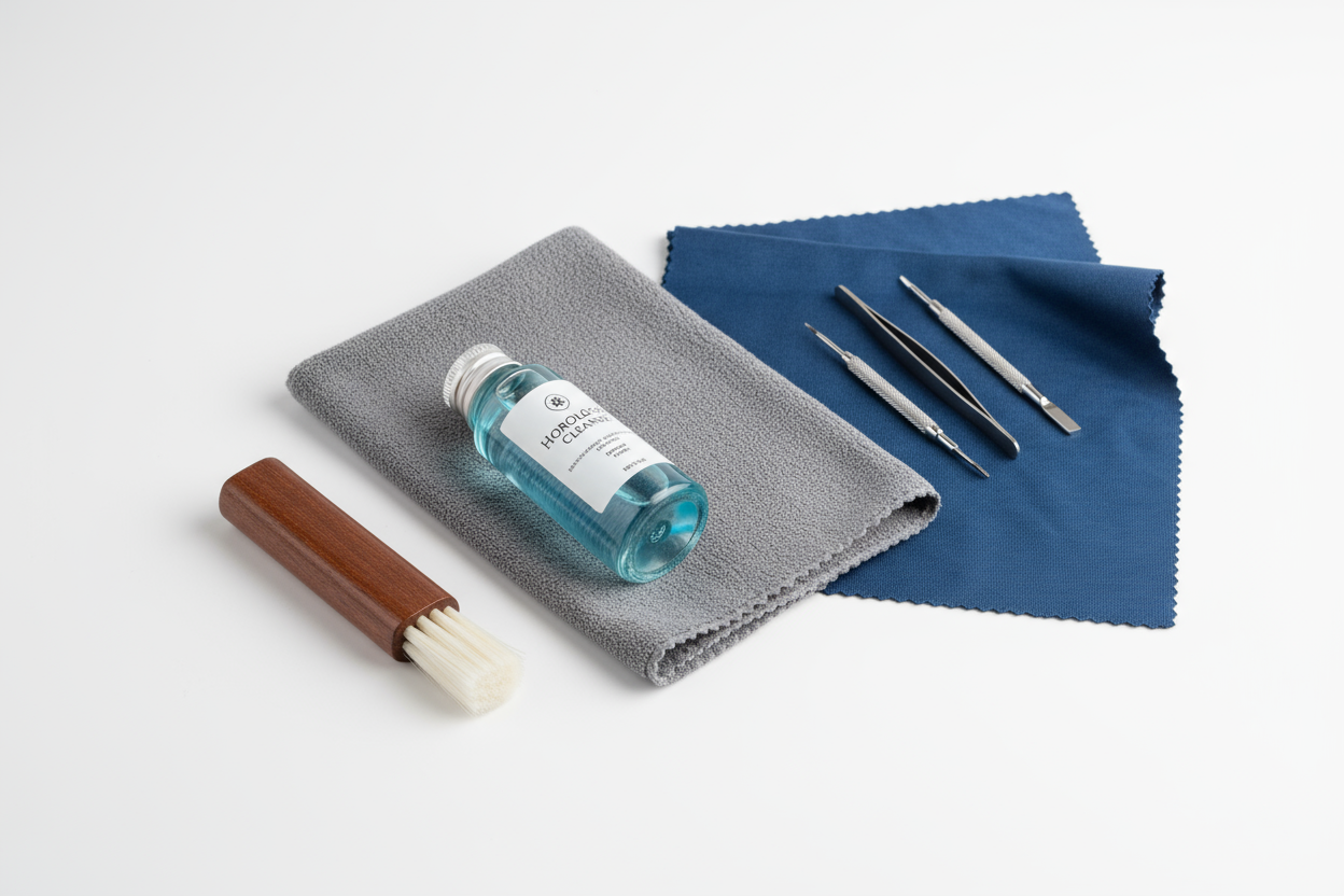 kit de nettoyage montre