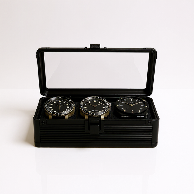 Boite à Montre Carbone Black